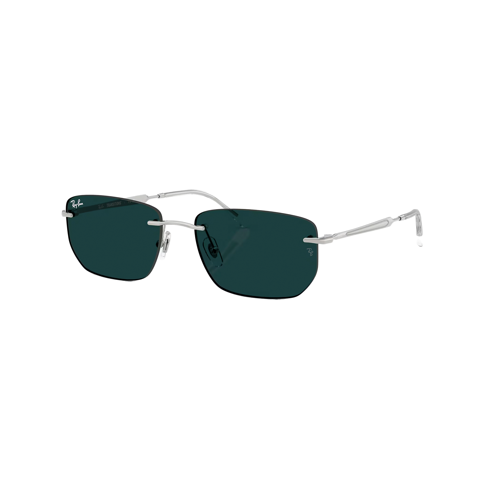 Ray-Ban Transitions Color Touch 0RB3768 Silver/Emerald 003/M156