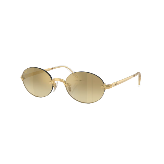 Ray-Ban x A$AP Rocky 0RB3929 Arista Gold/Dark Brown 001/8354