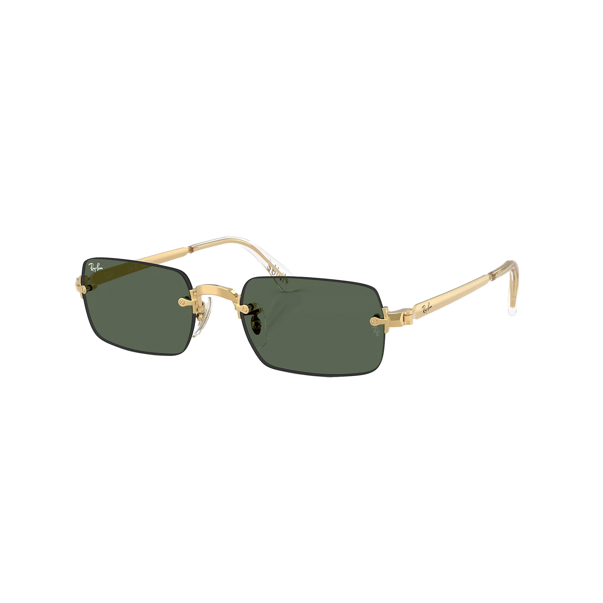 Ray-Ban x A$AP Rocky 0RB3928 Arista Gold/Dark Green 001/7154
