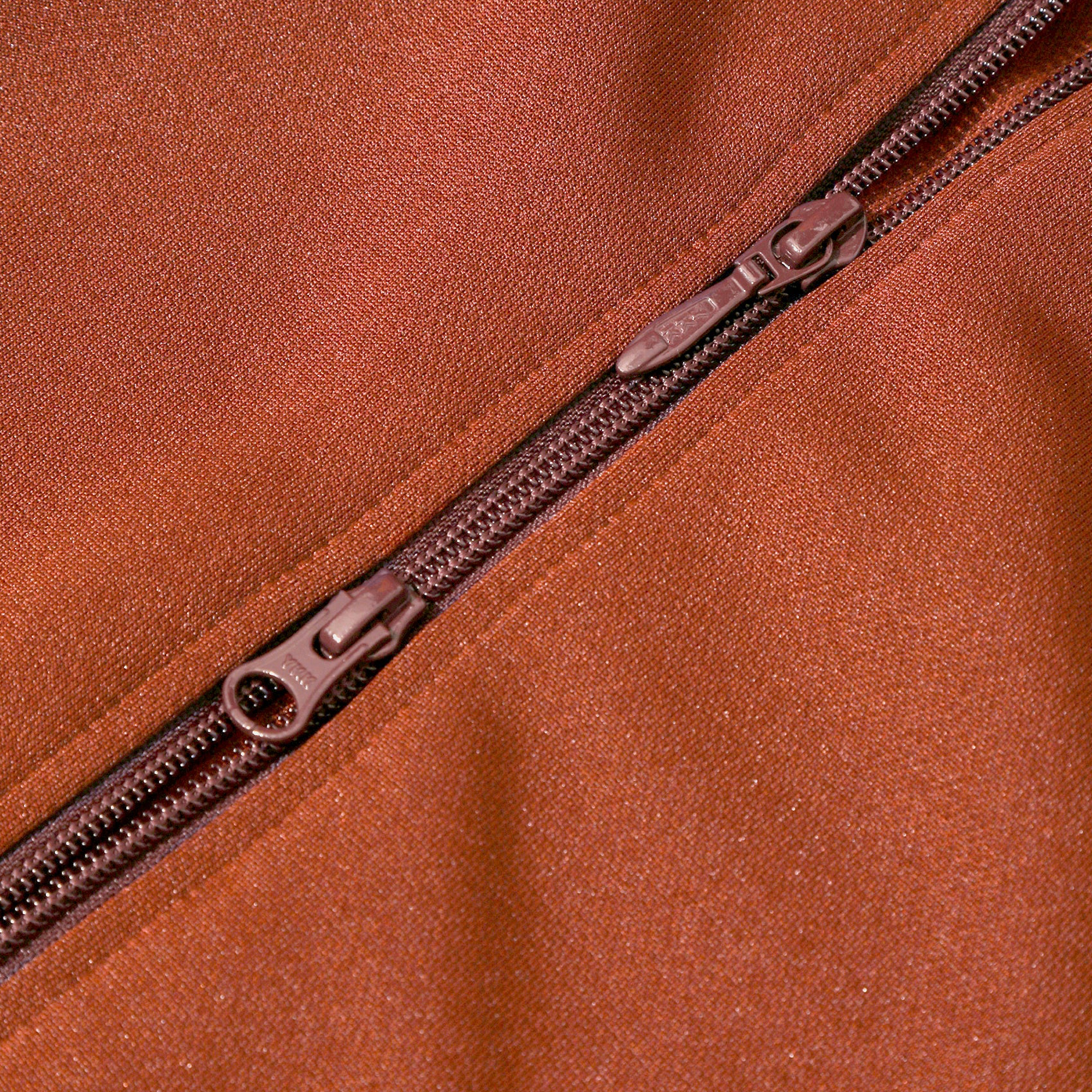 Needles Track Jacket Poly Smooth Rust