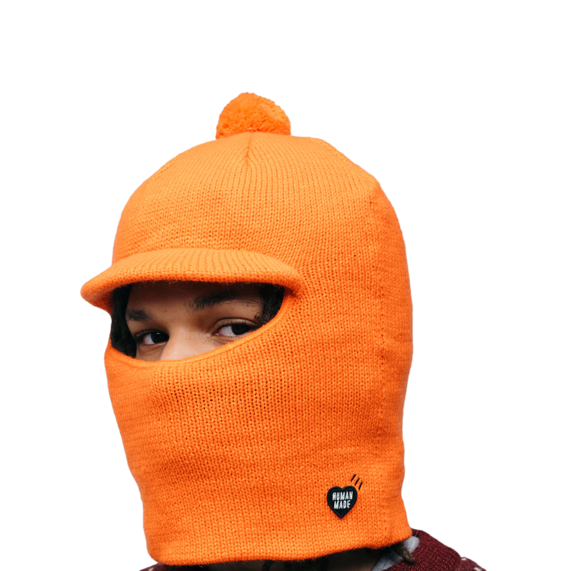 Human Made Balaclava Knit Cap Orange HM30GD007