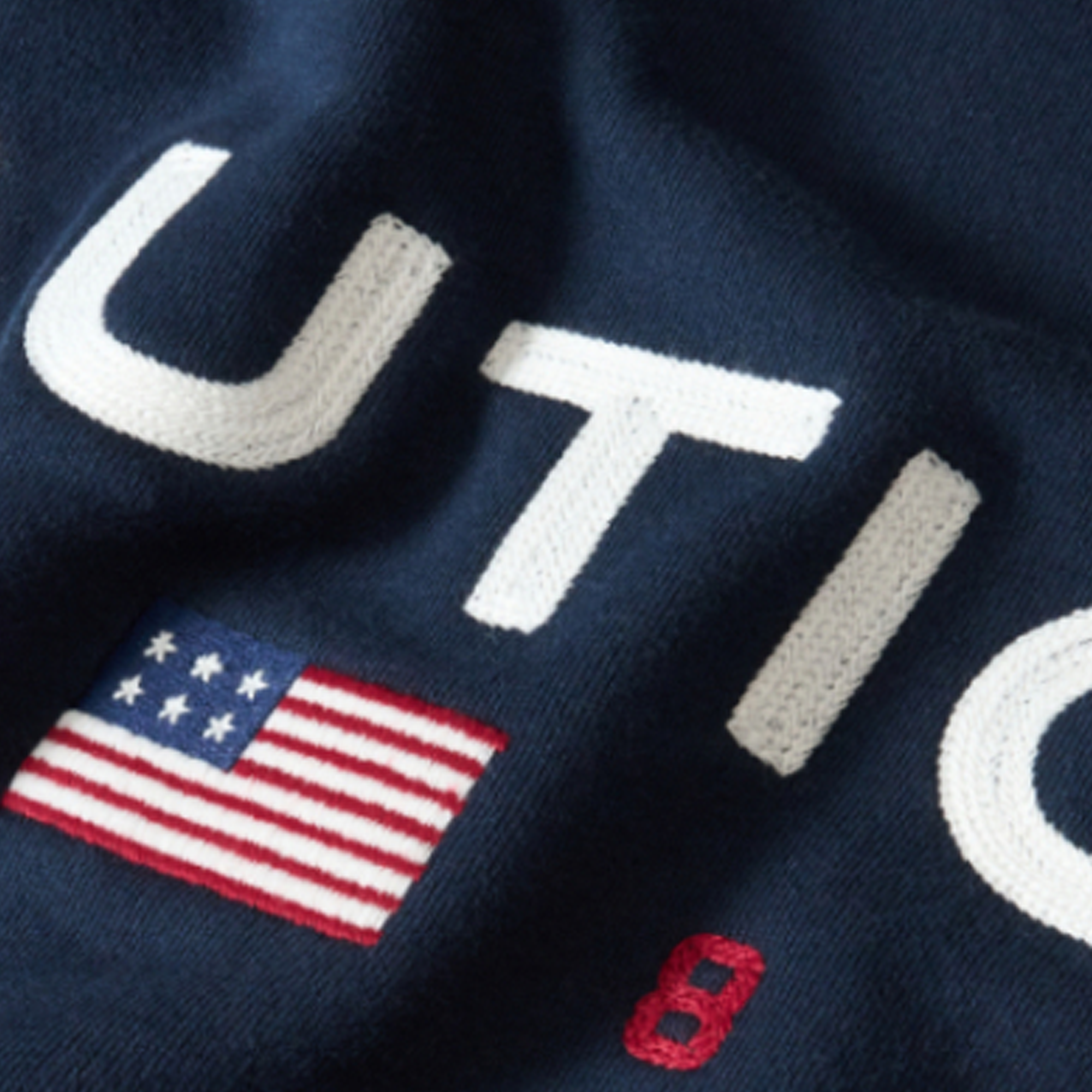 Nautica Korea 83Flag Sweatshirt Navy