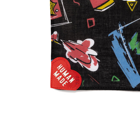 Human Made Bandana Black HM31GD099