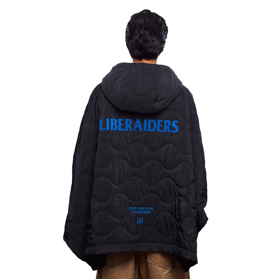 Liberaiders PX Quilted Poncho Black 869072301
