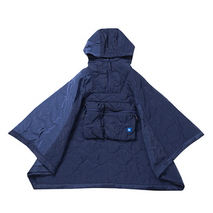 Liberaiders PX Quilted Poncho Navy 869072301