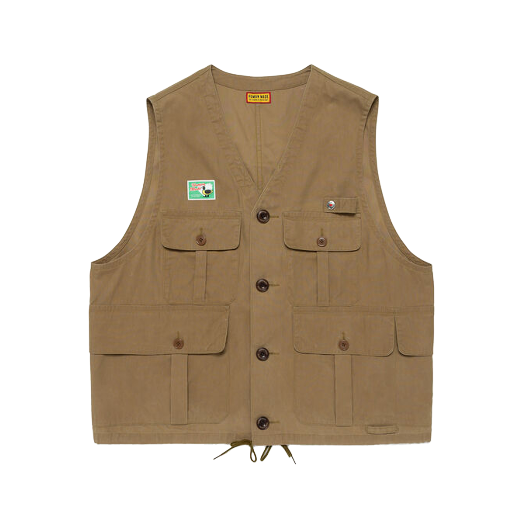 Human Made Hunting Vest Beige HM31JK015
