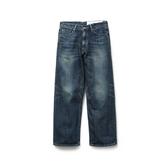 Neighborhood Washed Denim Dp Wide Pants Indigo