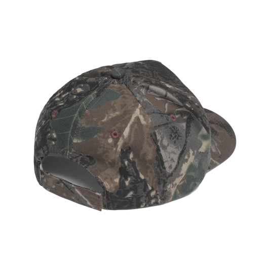 Metalwood Metal Logo 5-Panel Hat Real Leaf Camo