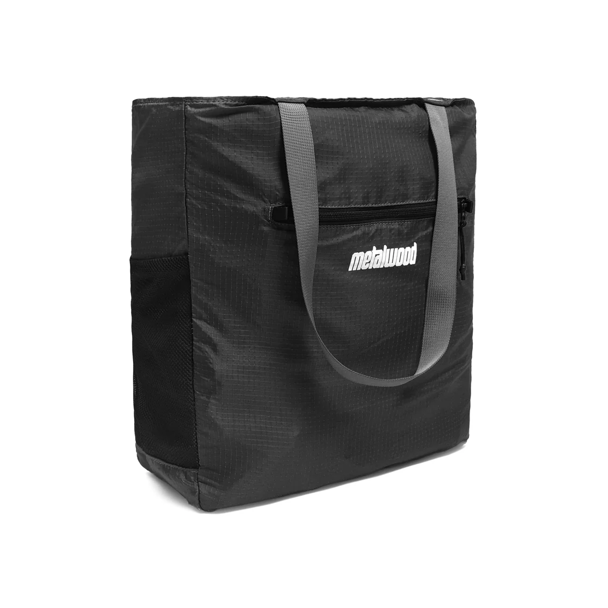 Metalwood Pocketable Tote Black