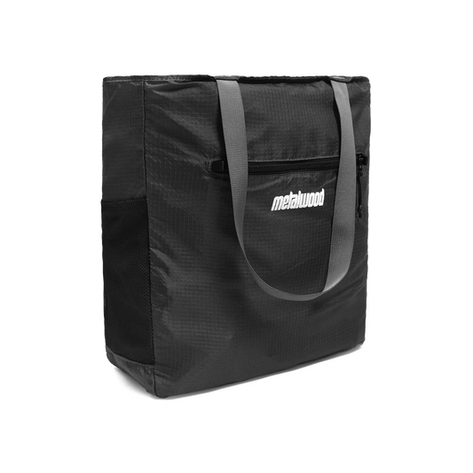 Metalwood Pocketable Tote Black