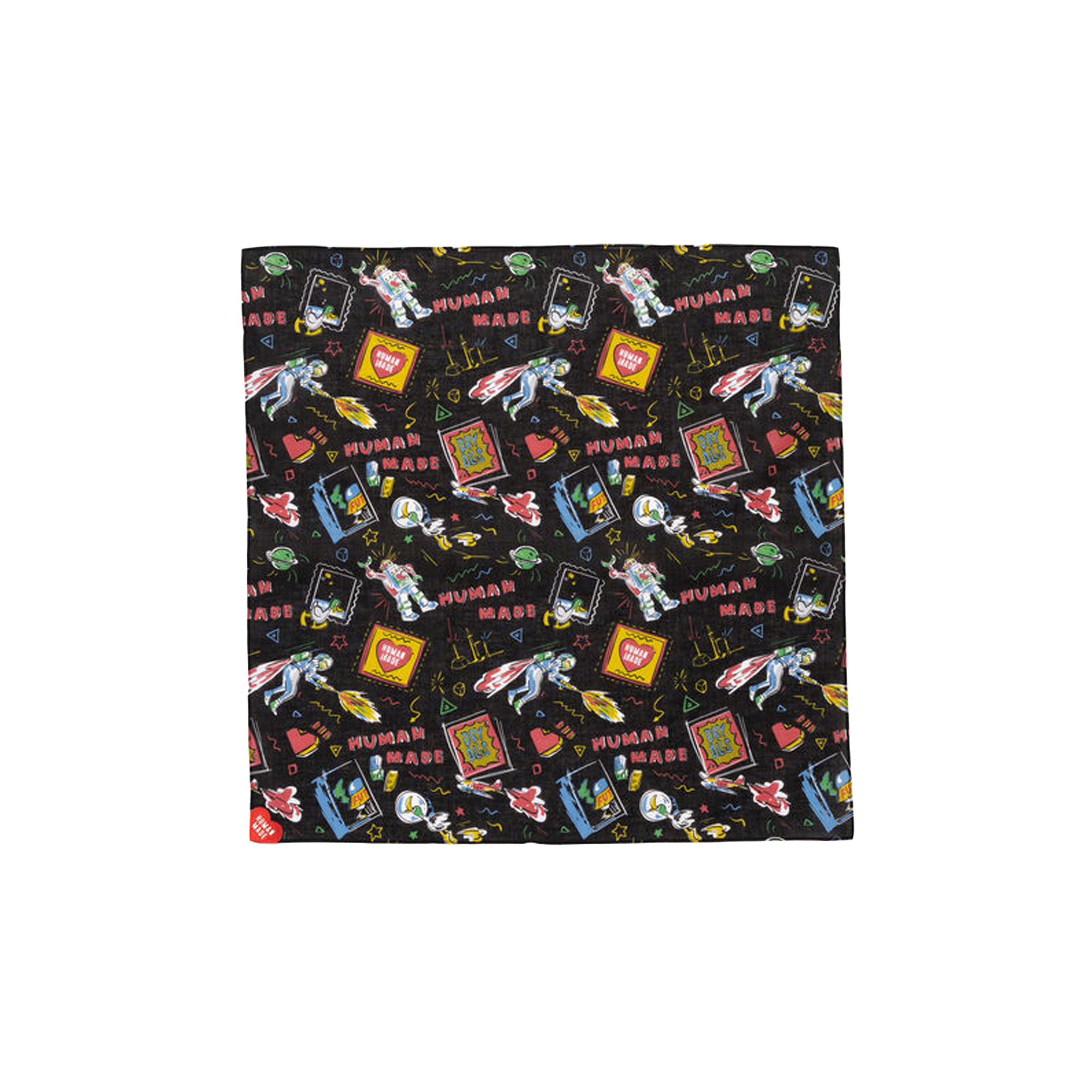 Human Made Bandana Black HM31GD099