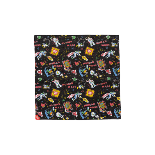 Human Made Bandana Black HM31GD099
