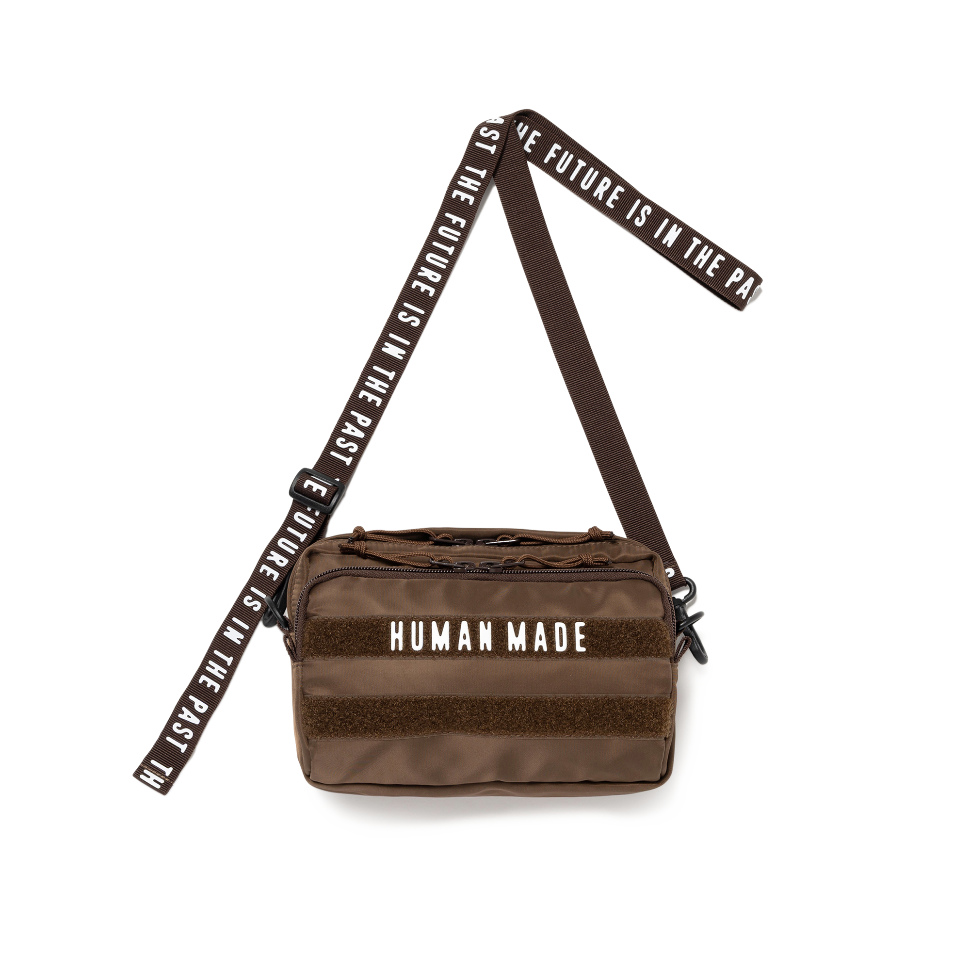 Human Made Military Pouch Small Brown HM31GD048