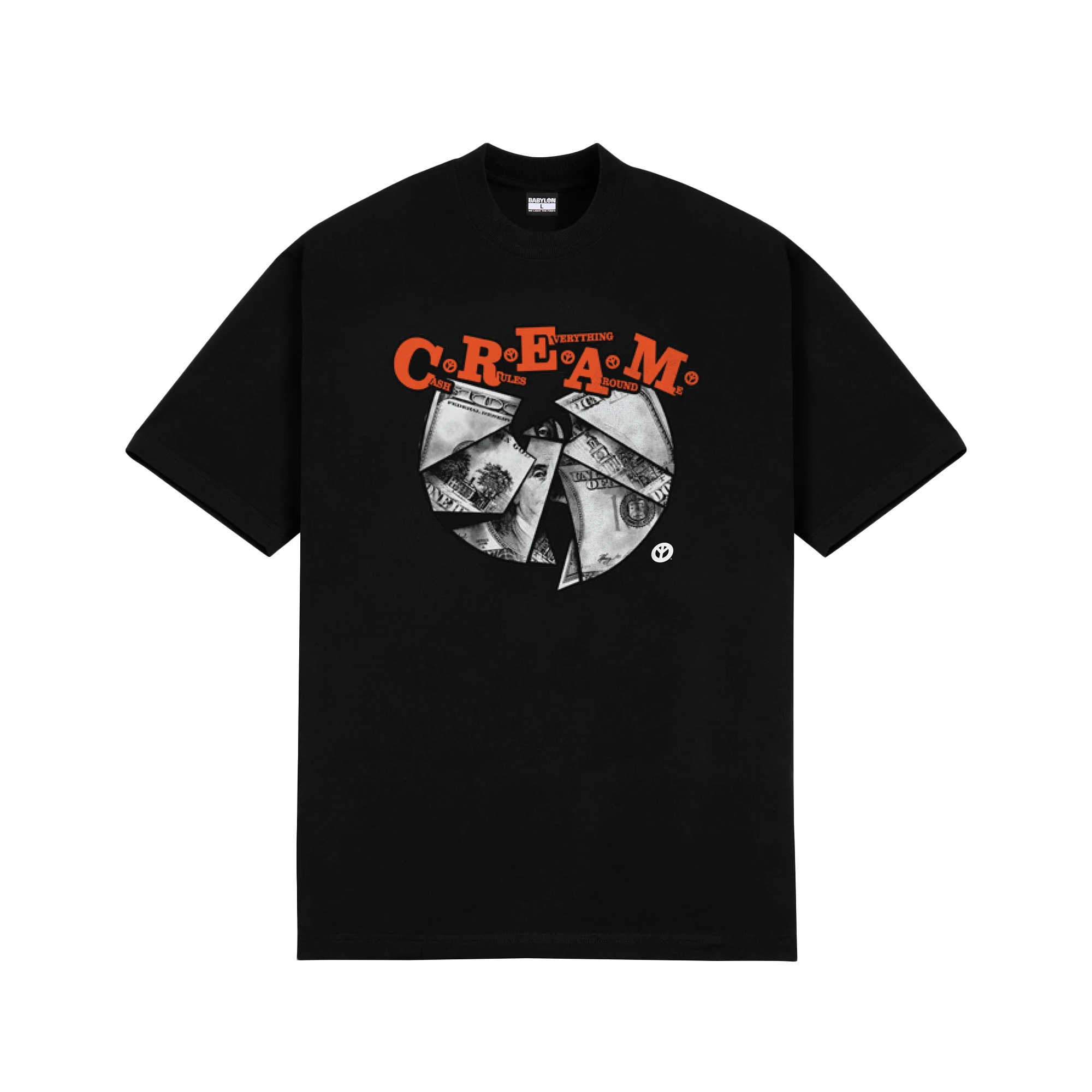 Babylon x Wu-Tang C.R.E.A.M Black T-Shirt