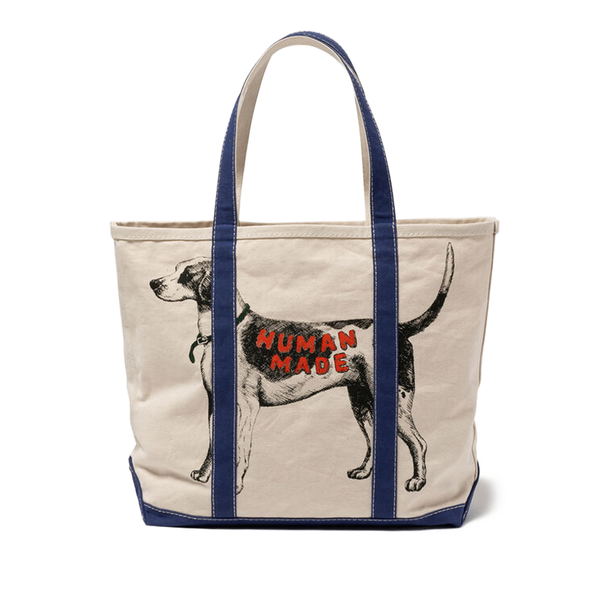 Human Made Canvas Tote Large White HM31GD055