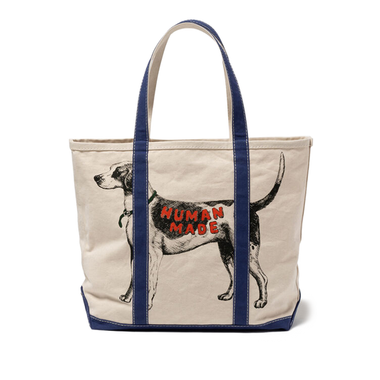 Human Made Canvas Tote Large White HM31GD055