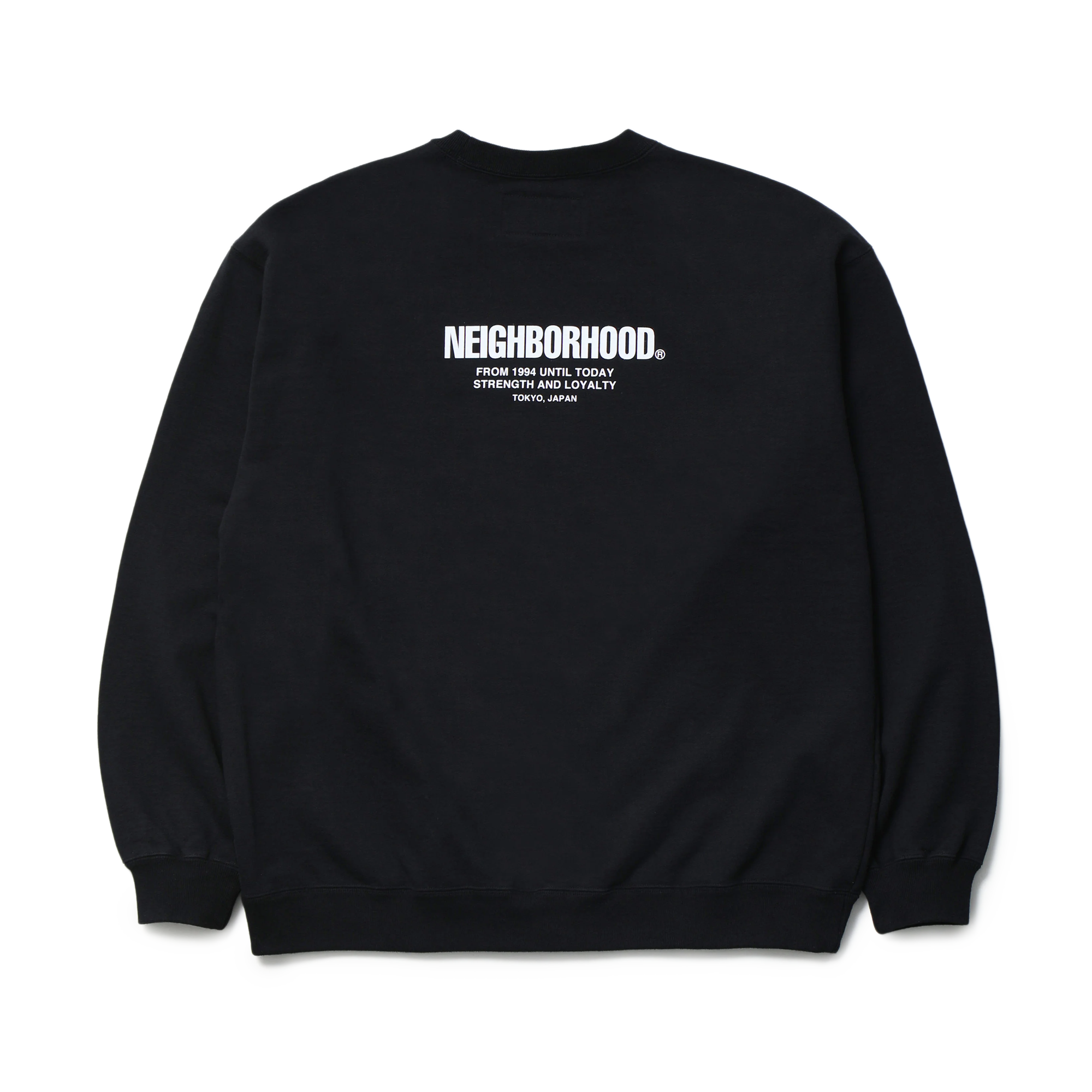 Neighborhood Staple Sweat Shirt L/S Black