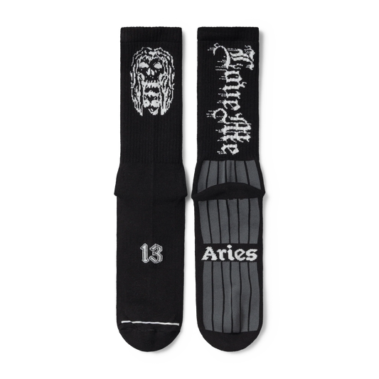 Aries Love Me Socks Black