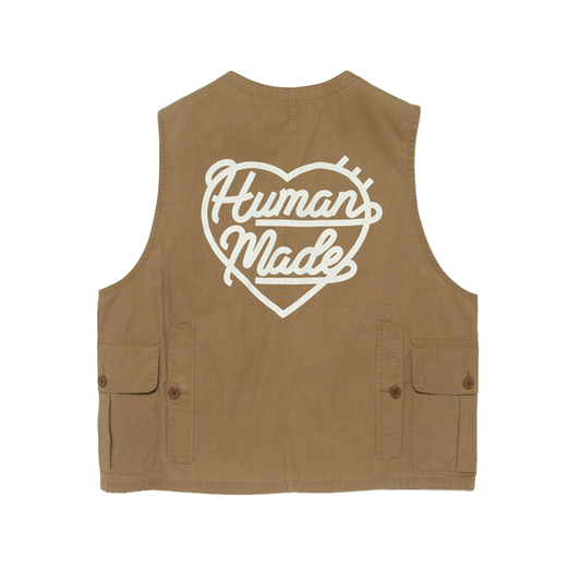 Human Made Hunting Vest Beige HM31JK015