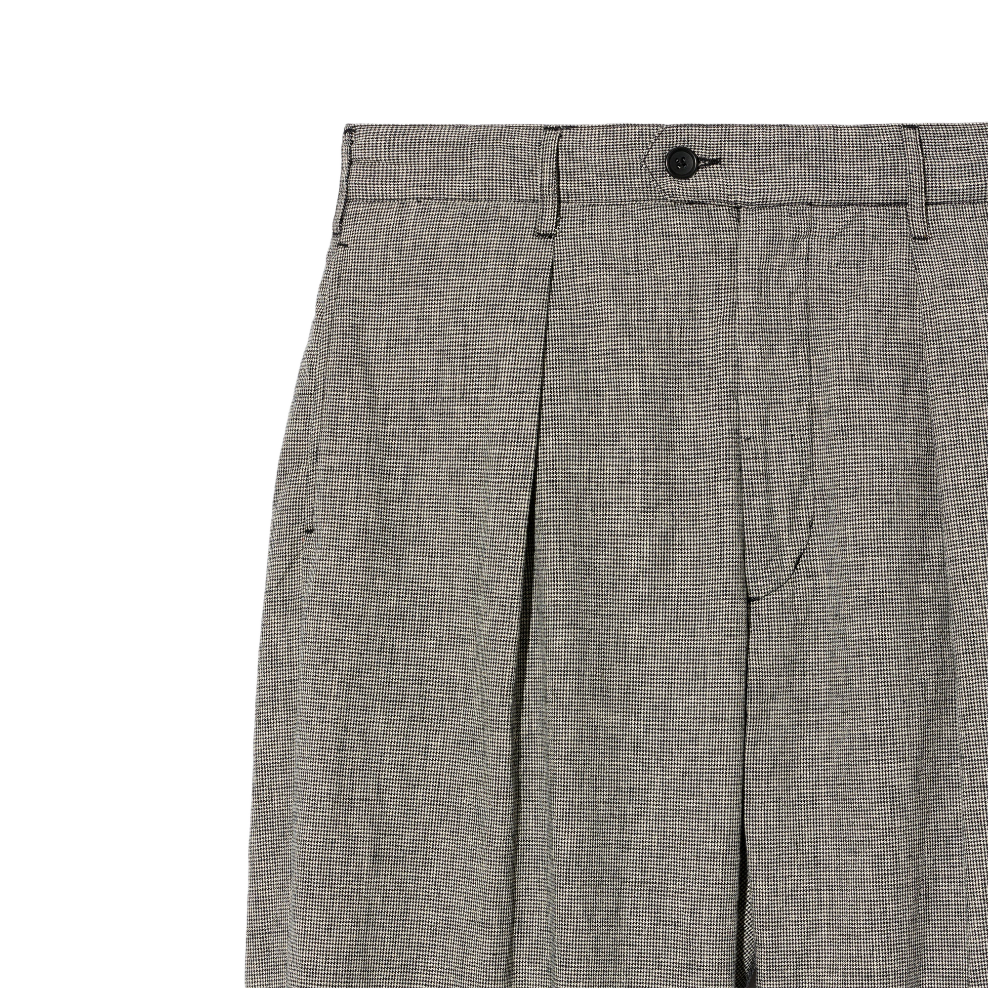 Engineered Garments Carlyle Pant Black/Grey CL Houndstooth