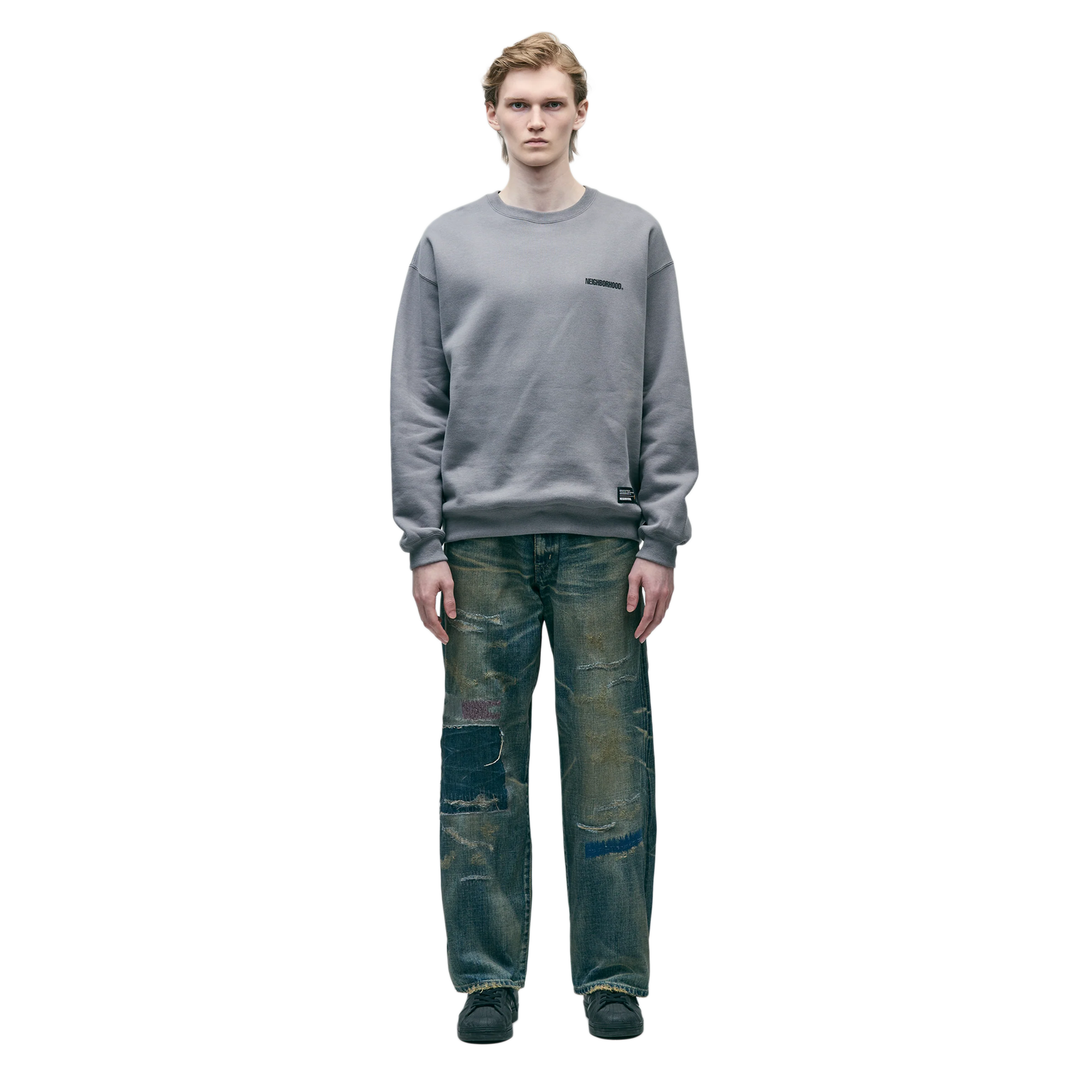 Neighborhood Savage Denim Dp Wide Pants Indigo 252XBNH-PTM07