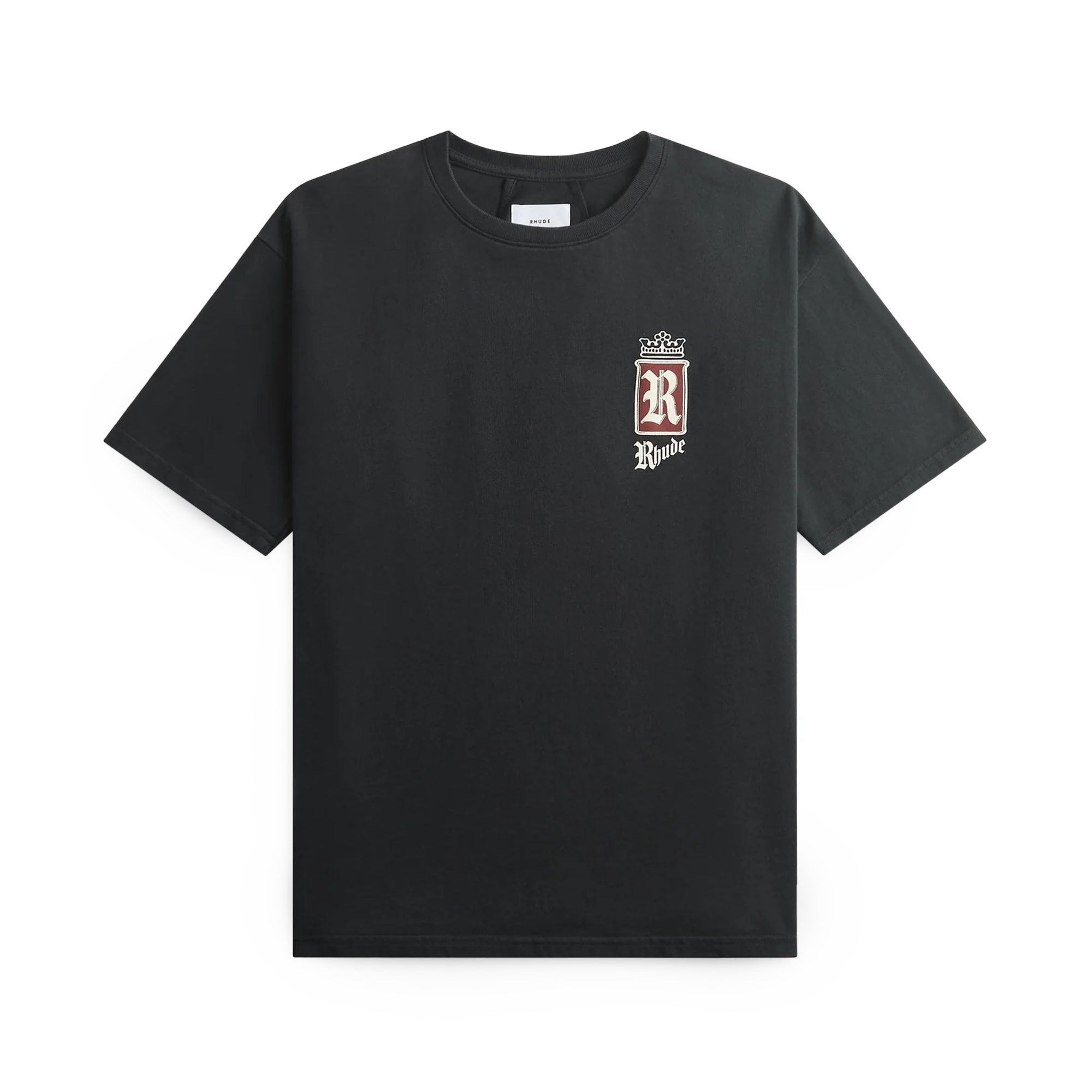 R H U D E Fumar 91 T-Shirt Vintage Black/White/Red