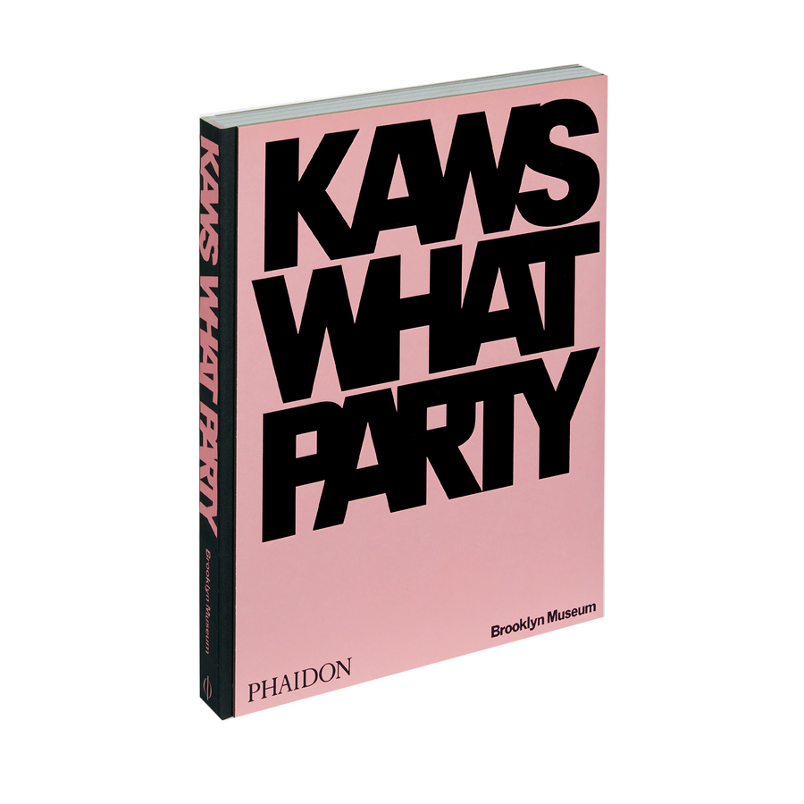 KAWS: WHAT PARTY (Black on Pink edition)