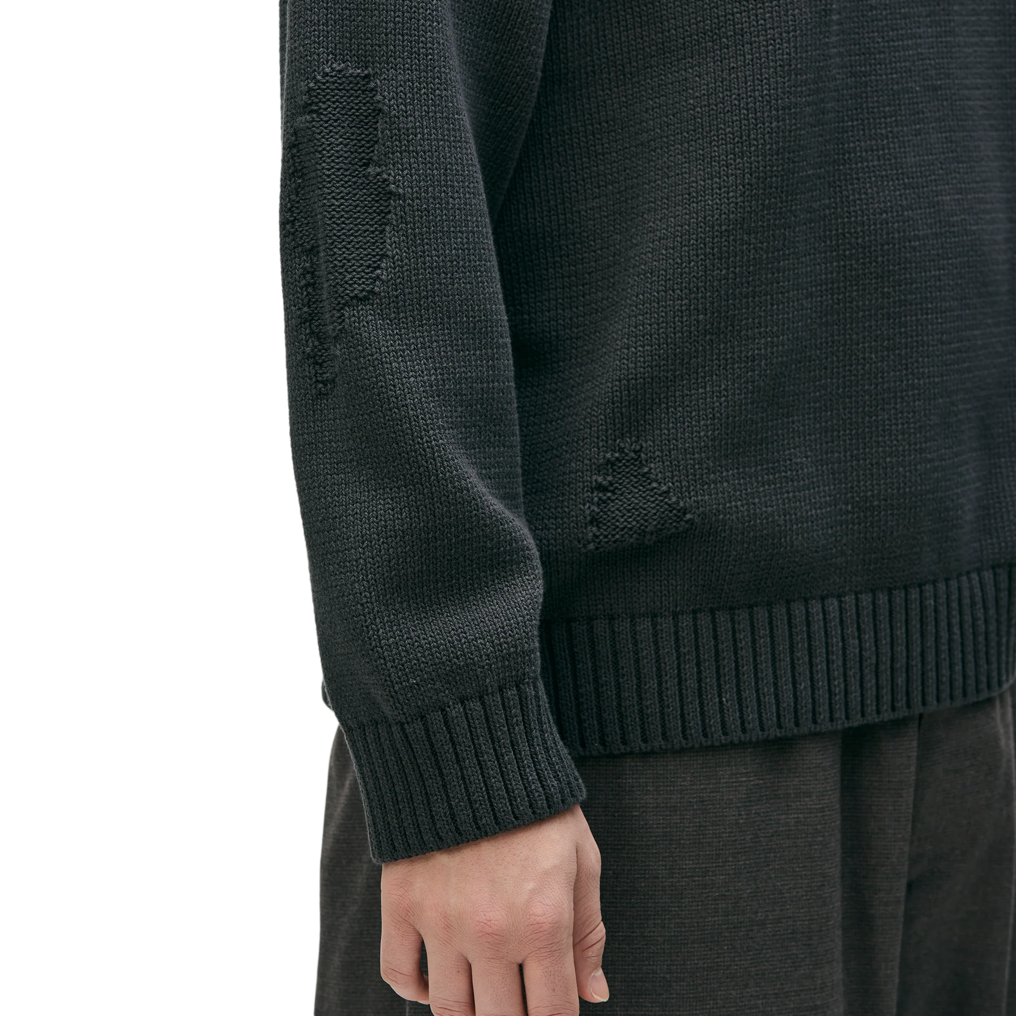 Neighborhood Savage Crewneck Sweater Charcoal