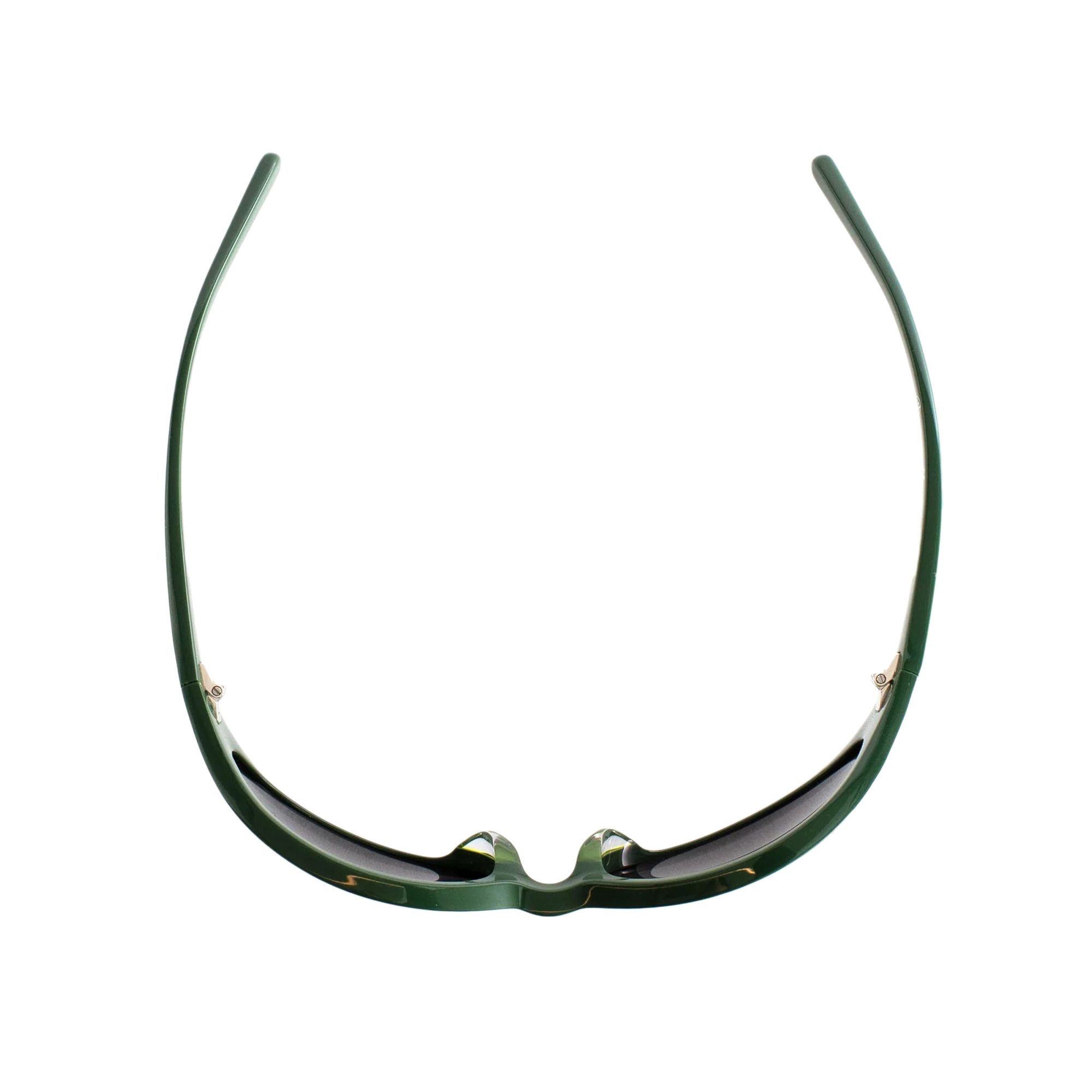 Jungles Jungles Face Slap Sunglasses Green/Black