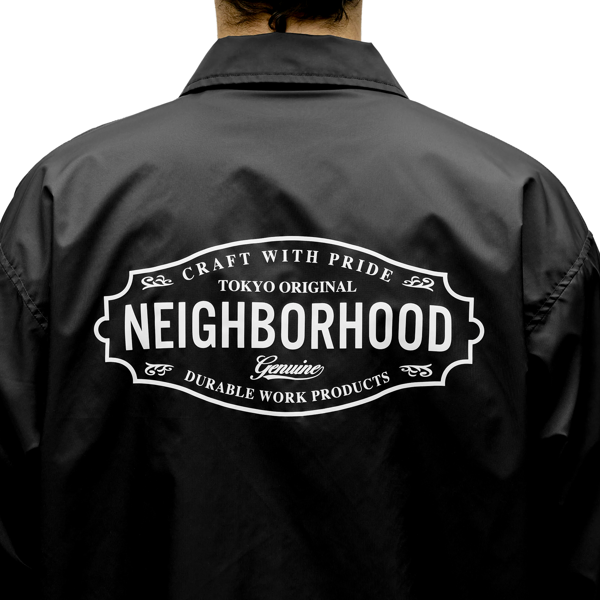 Neighborhood Windbreaker Jacket-1 Black