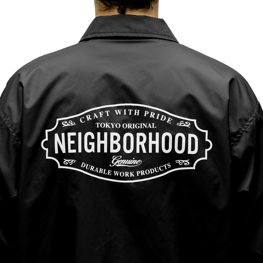 Neighborhood Windbreaker Jacket-1 Black