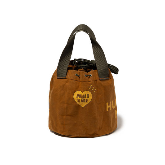 Human Made Drawstring Bag Brown HM31GD052