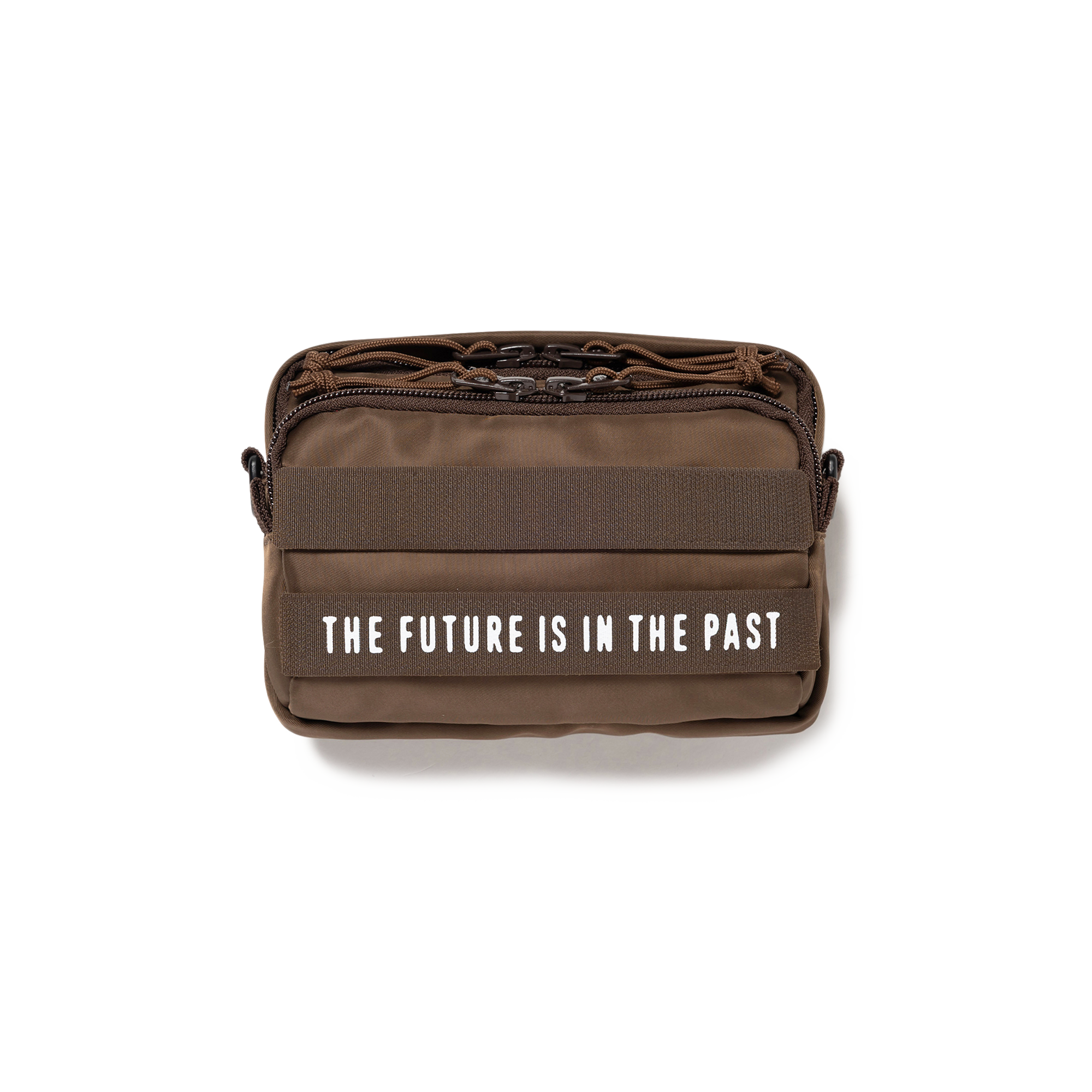 Human Made Military Pouch Mini Brown HM31GD075