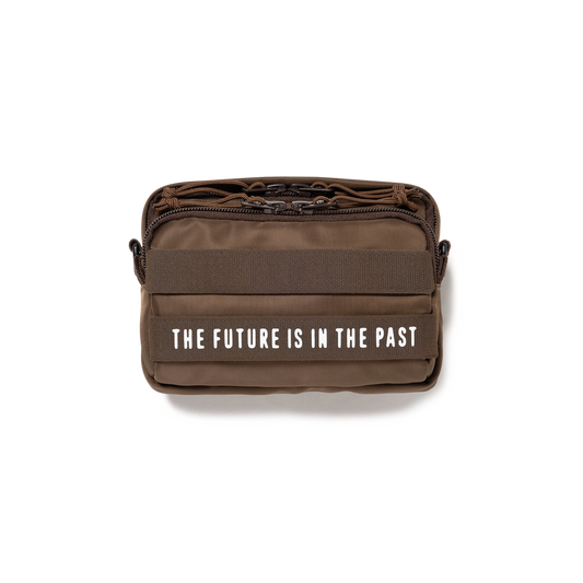 Human Made Military Pouch Mini Brown HM31GD075