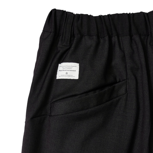 Magic Stick Iikanji 1 Tuck EZ Trousers Black