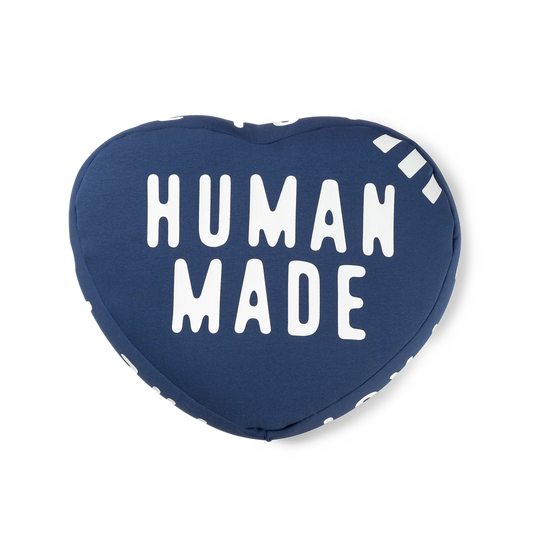 Human Made Heart Beads Cushion Navy HM30GD079