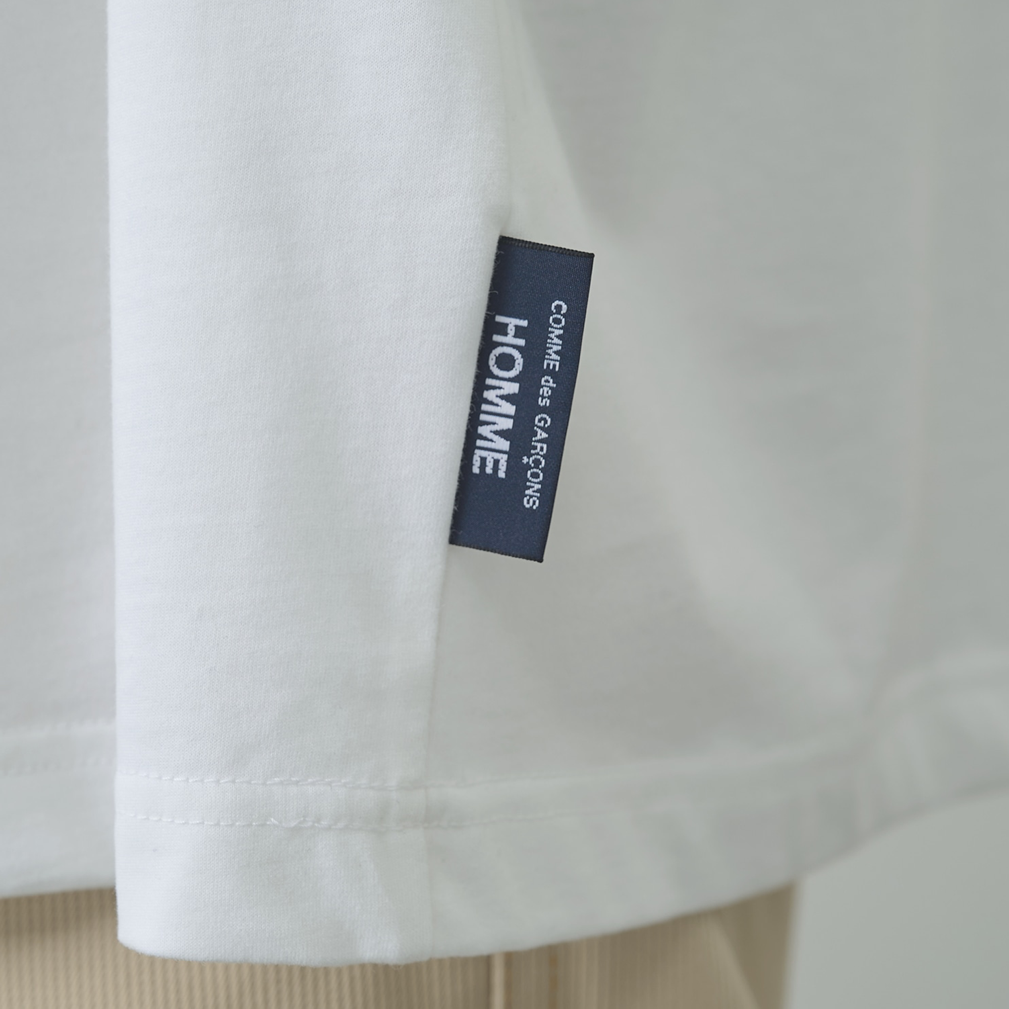 Comme des Garcons Homme Plain T-Shirt HQ-T001-051 White