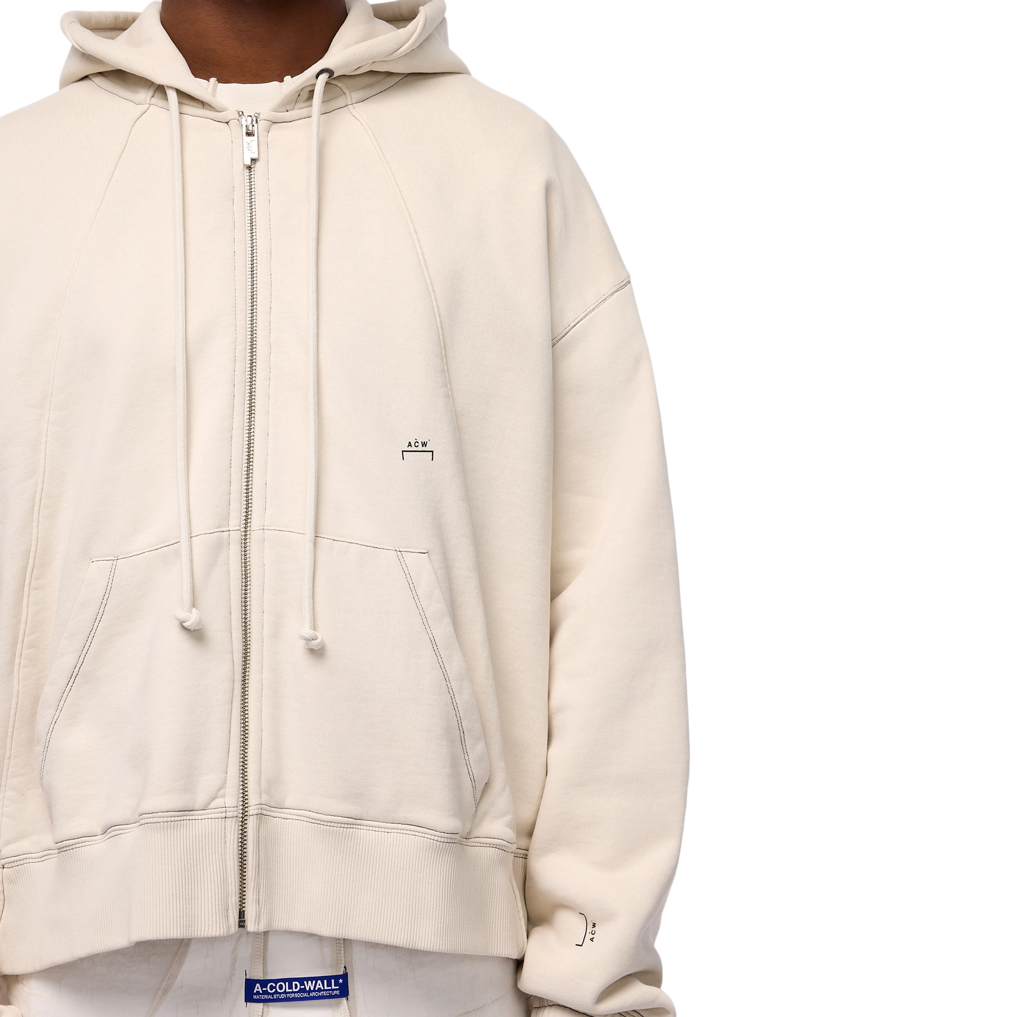 A-COLD-WALL* Millbank Zip Hoodie Beige Bone
