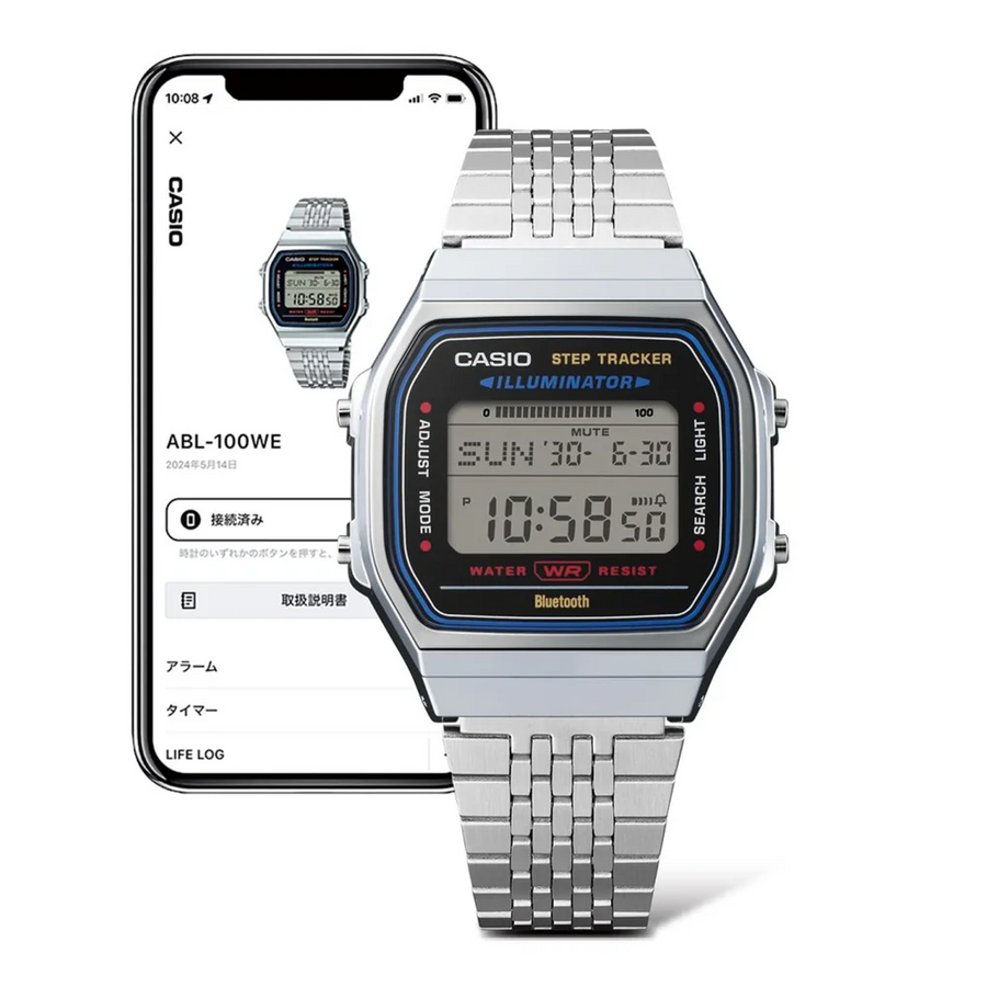 Casio Vintage Unisex ABL100WE-1A