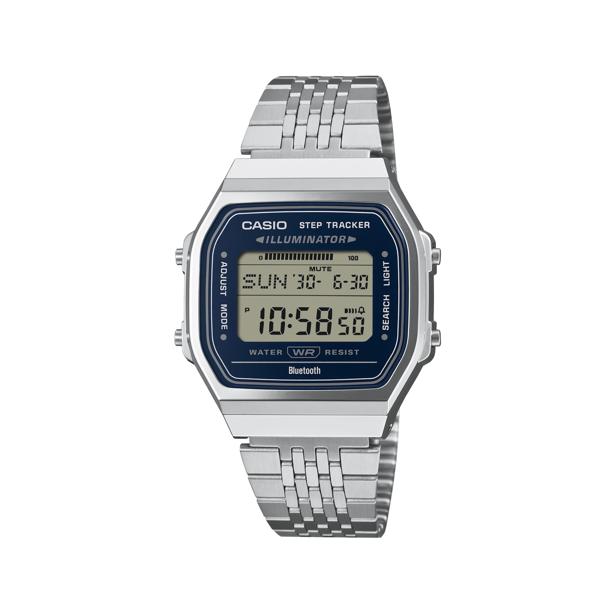 Casio Vintage Digital Bluetooth ABL100WE-2A Navy