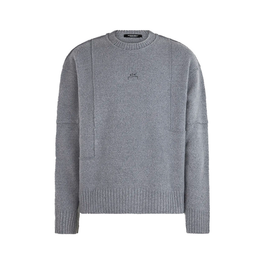 A-COLD-WALL* Construct Knit Crewneck Grey Slate