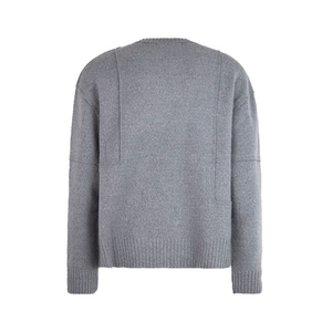 A-Cold-Wall Construct Knit Crewneck Grey Slate