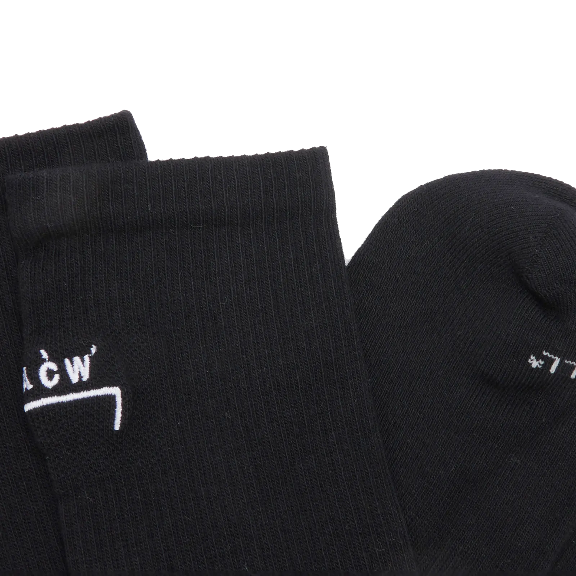 A-COLD-WALL* Core Sock Black Onyx