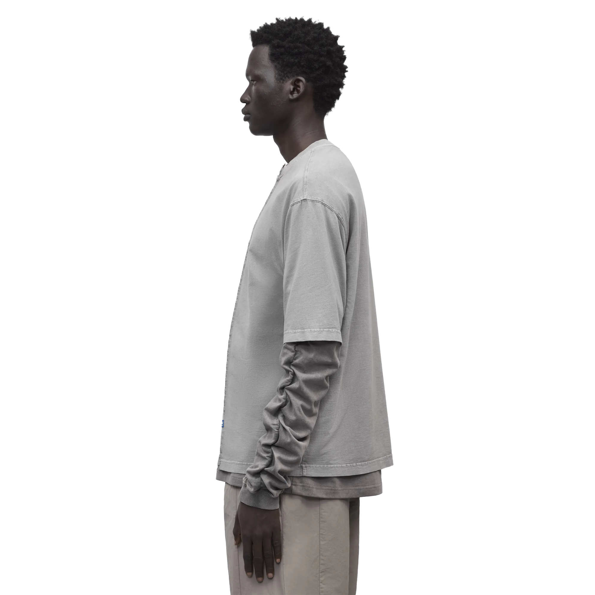 A-COLD-WALL* Fracture T-Shirt Grey-Green Olive Grey