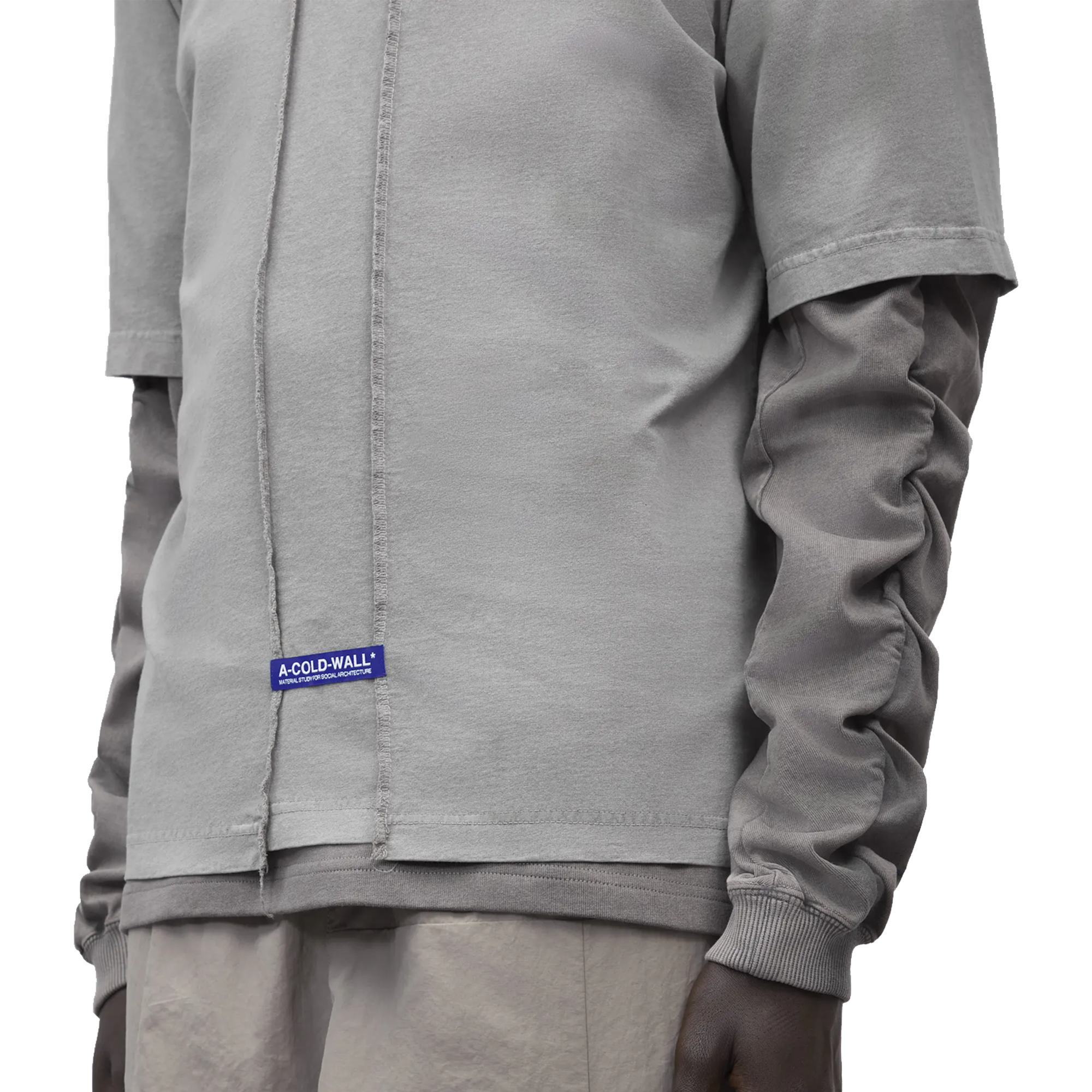 A-COLD-WALL* Fracture T-Shirt Grey-Green Olive Grey