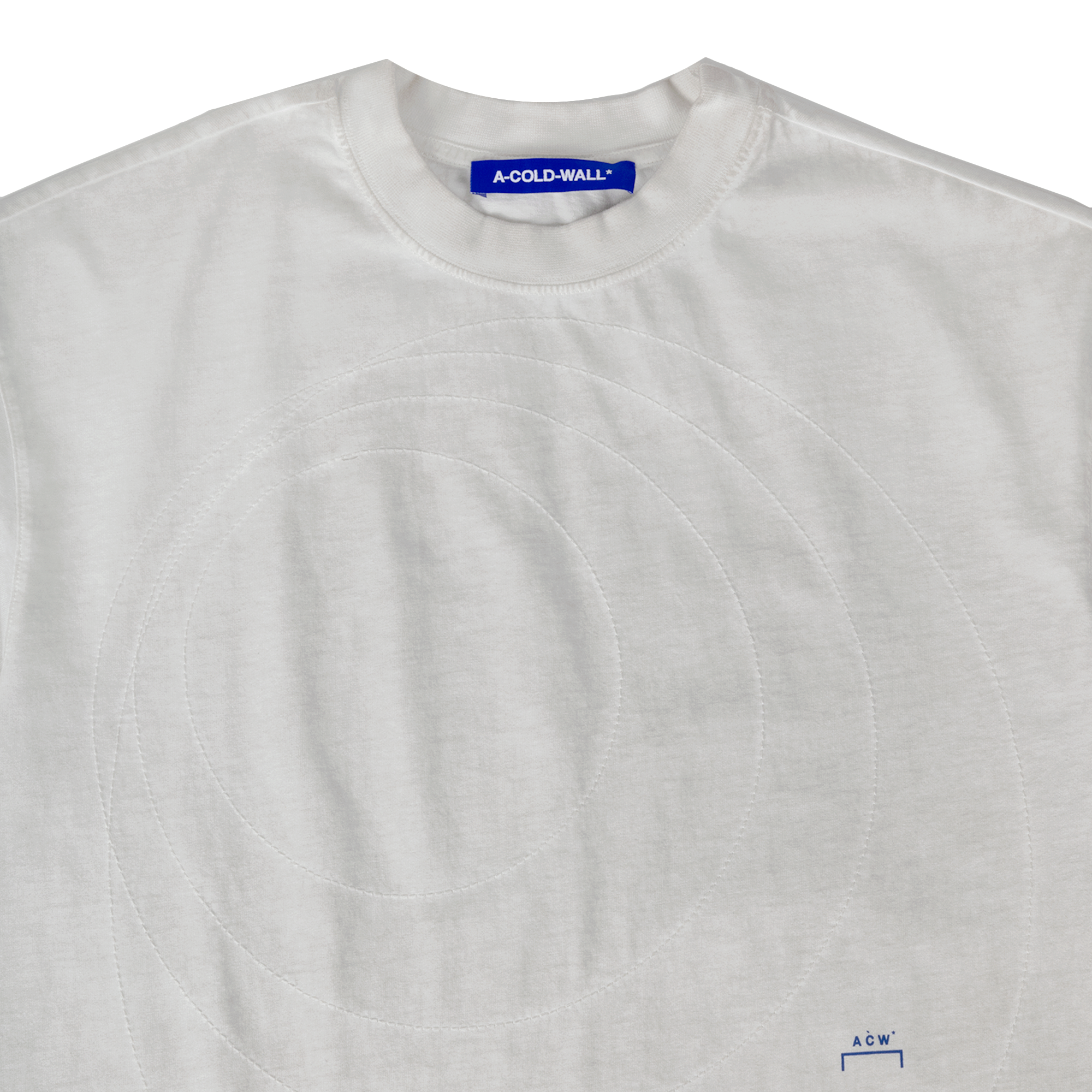 A-COLD-WALL* Frequency T-Shirt Beige Bone ACWMTS213