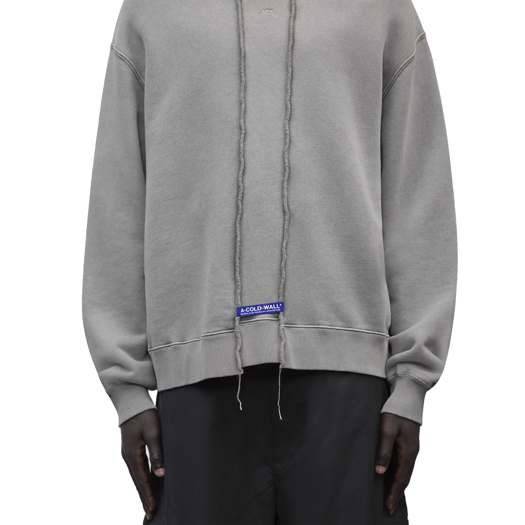 A-COLD-WALL* Fracture Crewneck Grey Green-Olive Green