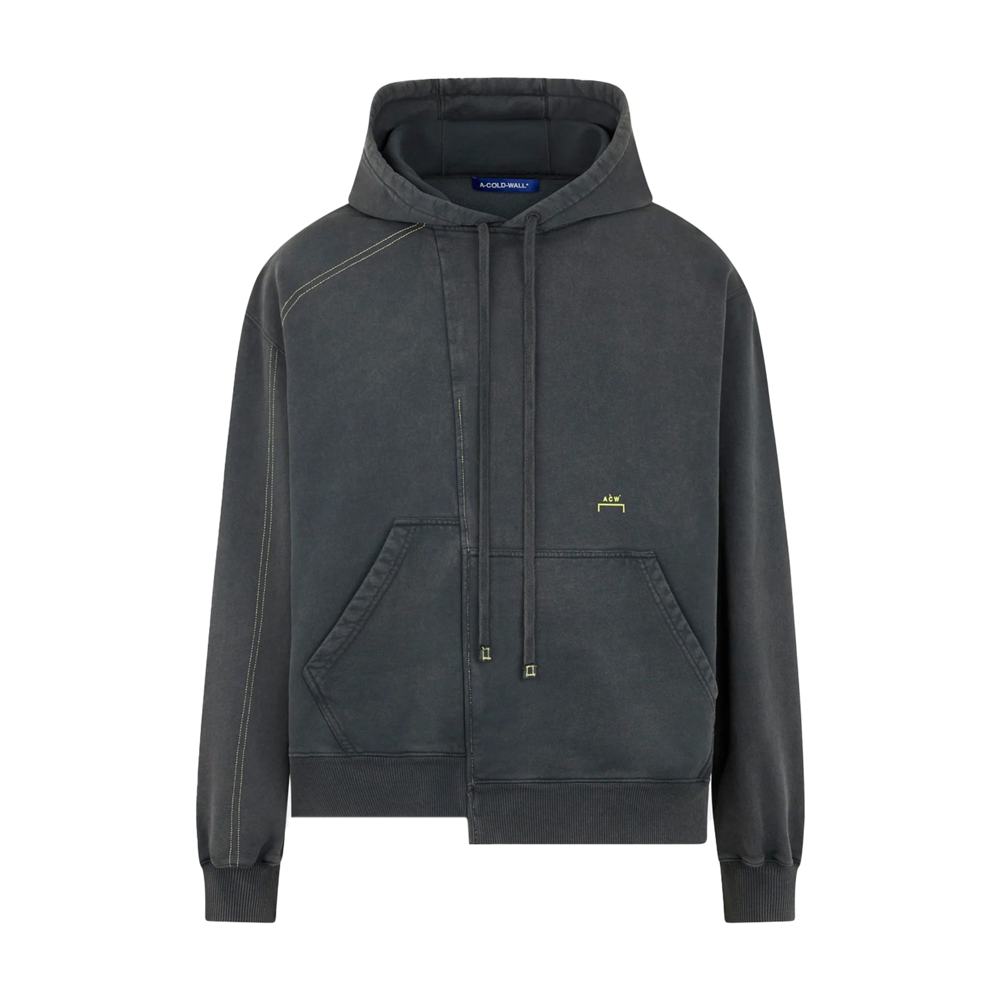 A-COLD-WALL* Oblique Hoodie Grey Slate ACWMW215