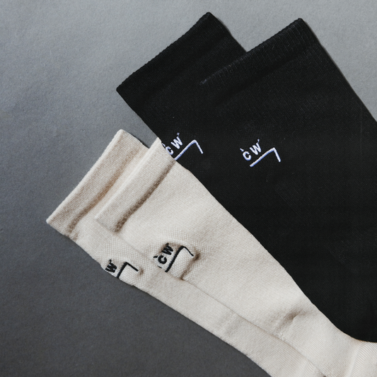 A-COLD-WALL* Core Sock Beige Bone