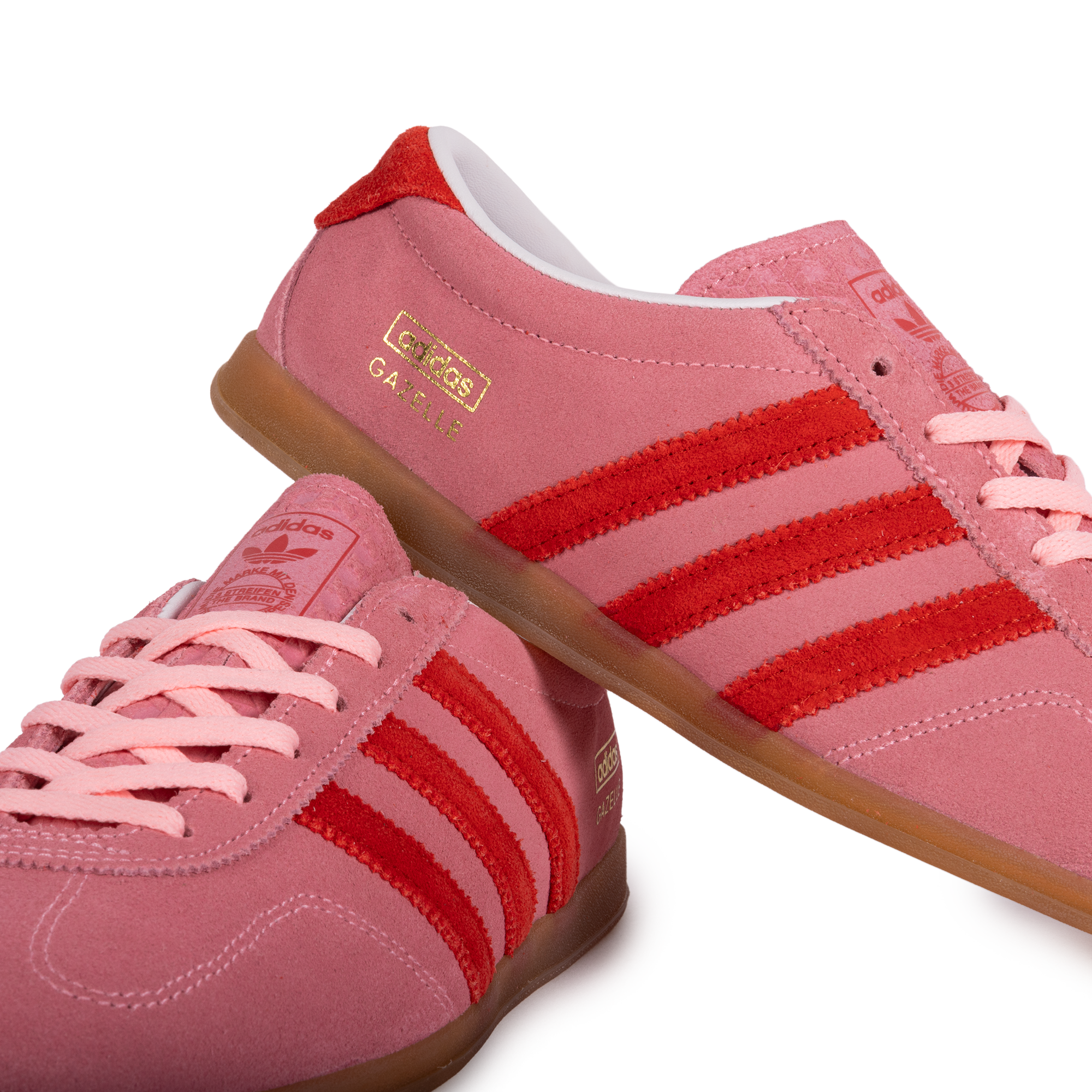 Adidas Women's Gazelle Lo Pro Pinspa/Red/Gum3 IH6945